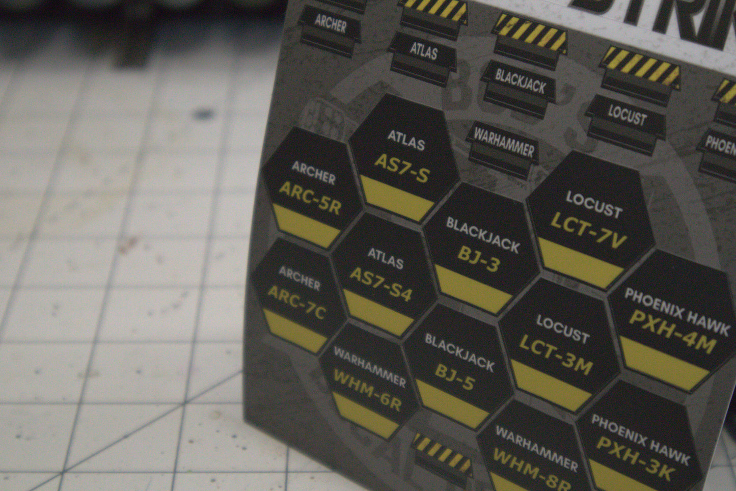 Alpha Strike Unit Identification Stickers