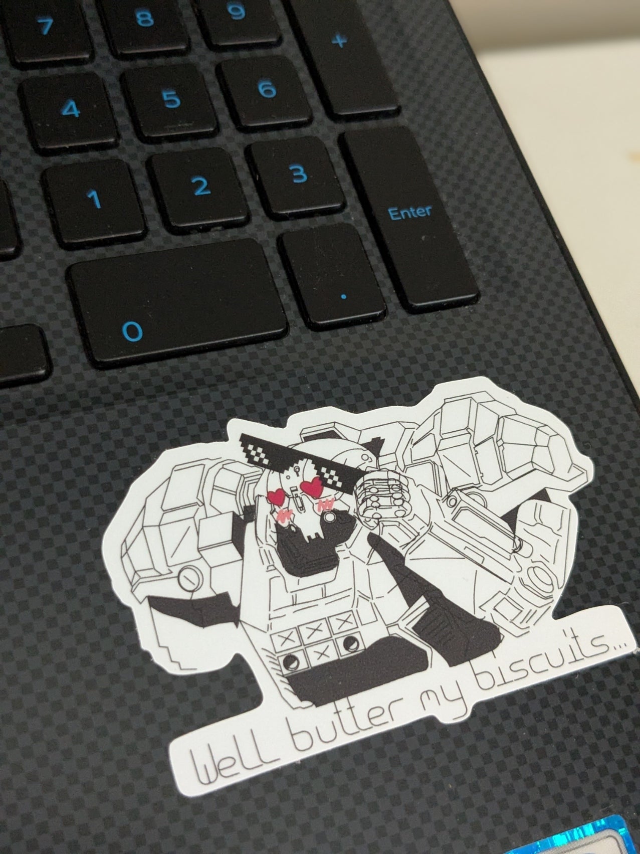 "Butter my Biscuits" Assault boi Sticker