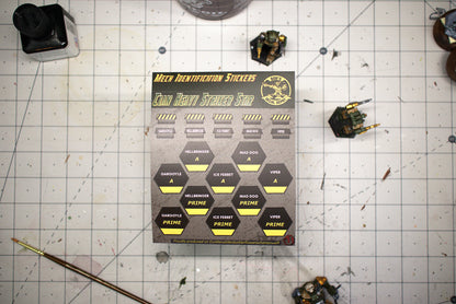Clan Heavy Striker Star Unit Identification Stickers