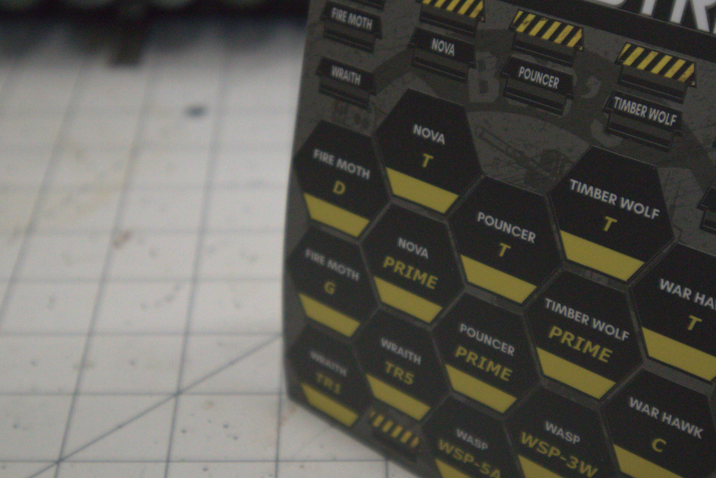 Alpha Strike Unit Identification Stickers