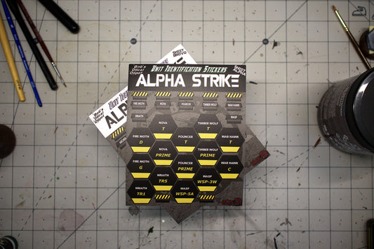 Alpha Strike Unit Identification Stickers