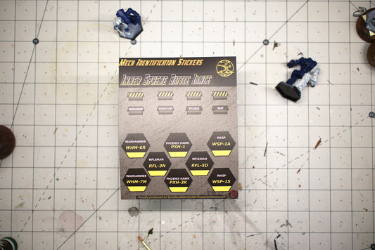 Inner Sphere Battle Lance Unit Identification Stickers